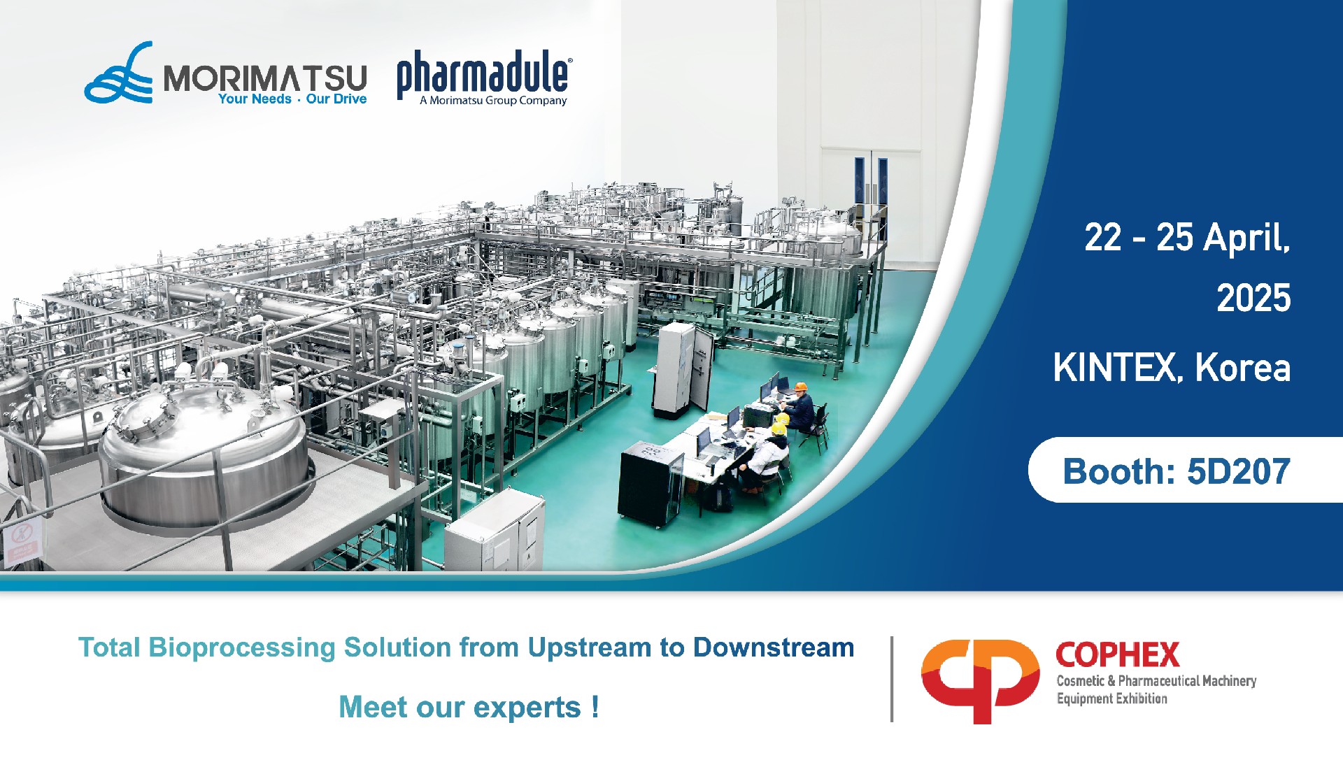 Invitation Letter | Pharmadule Morimatsu Invites You to Join Us at COPHEX 2025