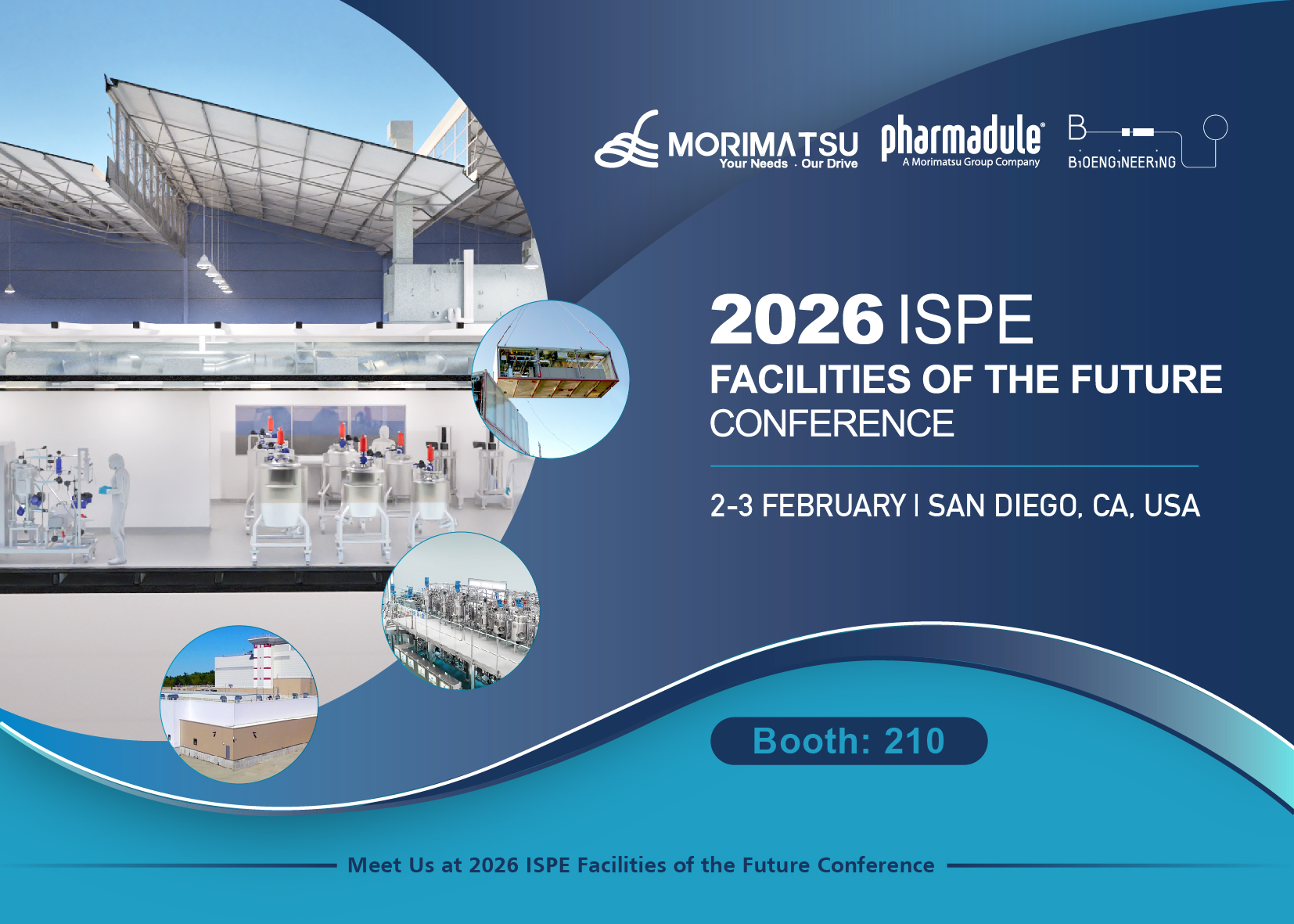 Invitation Letter | Pharmadule Morimatsu Invites You to Join Us at 2026 ISPE Facilities of the Future Conference
